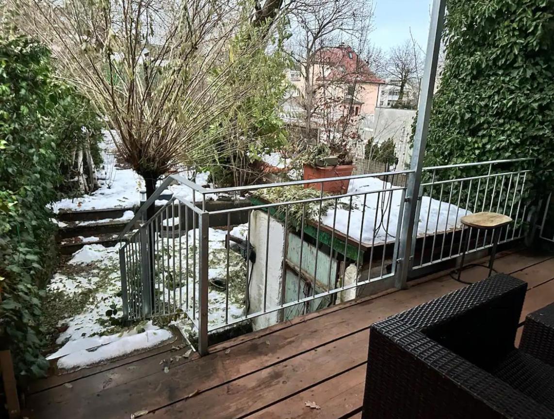 Exklusive Maisonetten Wohnung Mit Gartenzugang Augsburg Luaran gambar